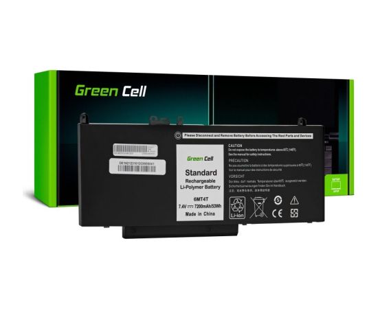 GREEN CELL BATTERY DE162 DELL 7200MAH 7.4V