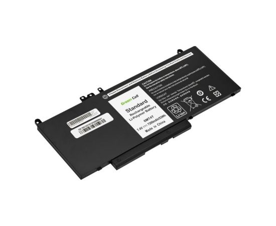 GREEN CELL BATTERY DE162 DELL 7200MAH 7.4V