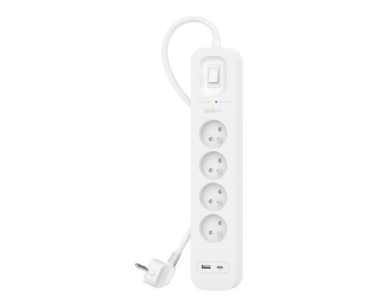 Belkin SRB001CA2M surge protector White 4 AC outlet(s) 2 m