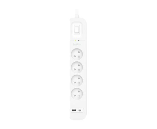 Belkin SRB001CA2M surge protector White 4 AC outlet(s) 2 m