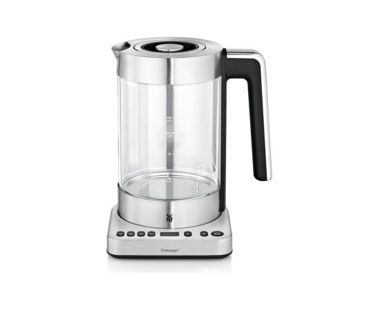 WMF Lono 0413160011 electric kettle 1.7 L 3000 W Black, Stainless steel, Transparent