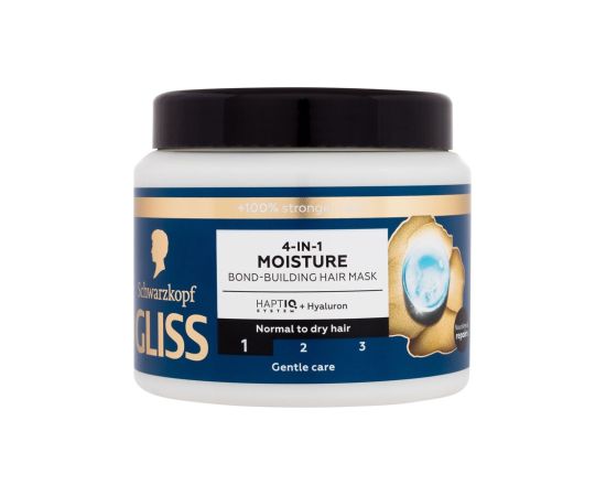 Schwarzkopf Gliss / Moisture 400ml 4-in-1 Hair Mask