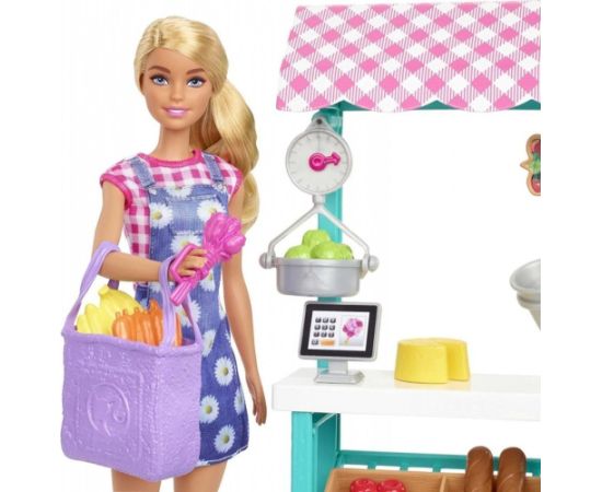 Mattel Lalka Barbie Barbie Lalka Barbie Targ farmerski Zestaw HCN22