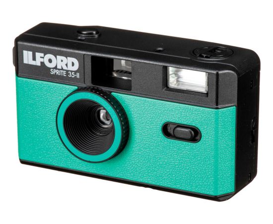 Ilford Sprite 35-II, black/teal