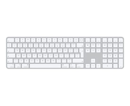 Apple Magic Keyboard with Touch ID, Num.KP, ENG, silver