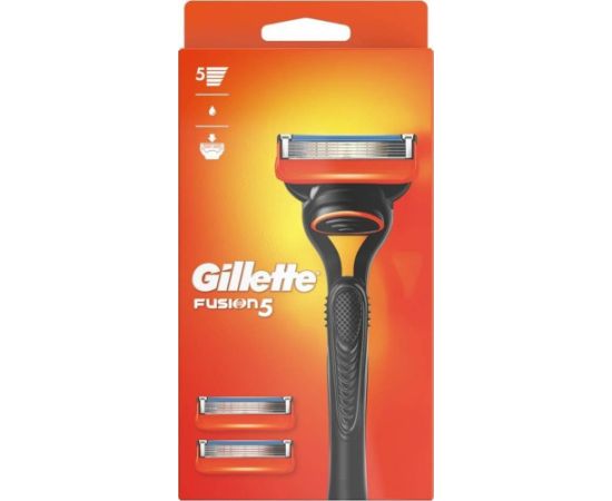 Gillette Fusion5 maszynka do golenia + wkłady 3szt.