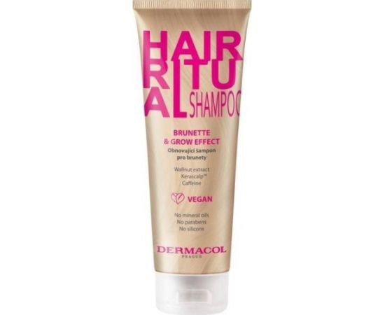 Dermacol Hair Ritual Shampoo szampon włosów Brunette & Grow Effect 250ml