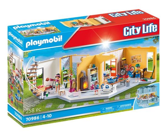 Playmobil Dodatkowe piętro nowoczesnego domu (70986)