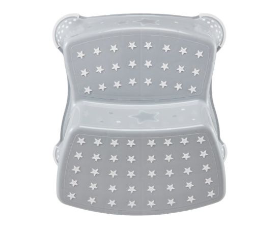 KEEEPER double step stool Stars Cosmic Grey