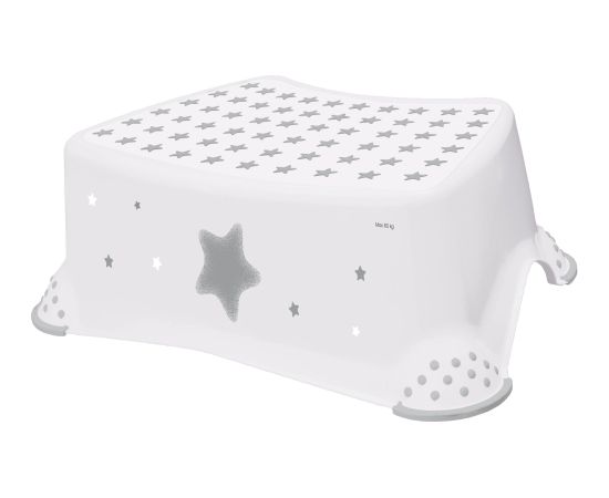 KEEEPER step stool Stars Cosmic White