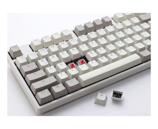 Ducky Origin Vintage keyboard Universal USB QWERTY English Grey