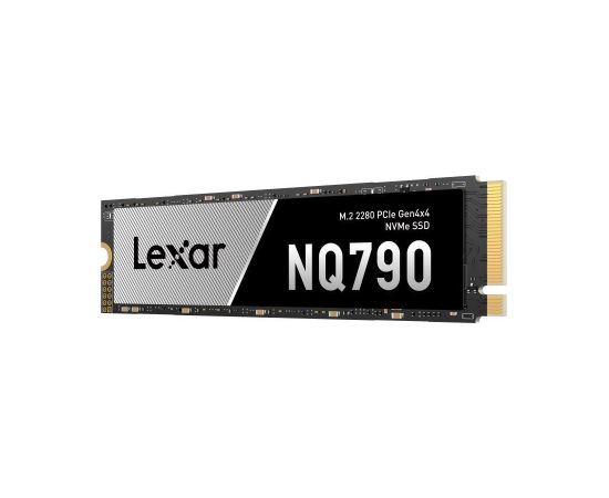 SSD LEXAR NQ790 1TB Heatsink M.2 PCIe Gen4 NVMe Write speed 6000 MBytes sec Read speed 7000 MBytes sec TBW 600 TB MTBF 150000 hours LNQ790X001T-RNNNG