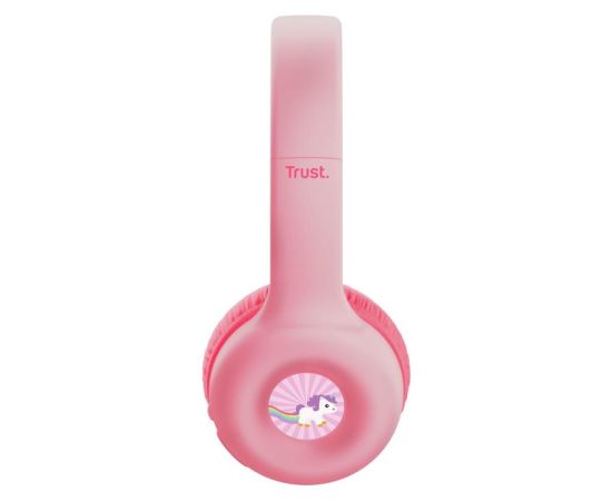 HEADPHONES WRL NOUNA KIDS PINK 25274 TRUST