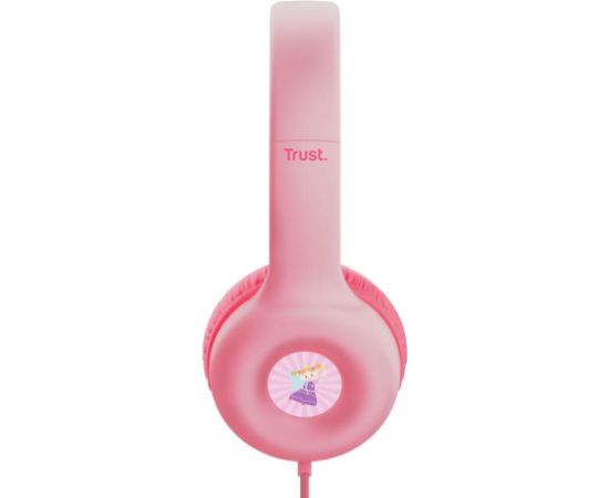 HEADPHONES NOUNA KIDS PINK 25277 TRUST