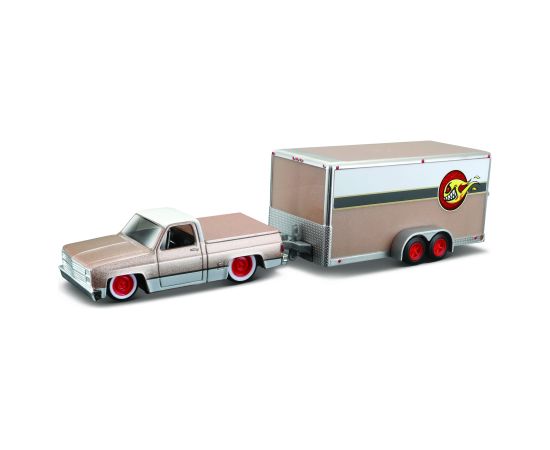 MAISTO DIE CAST 1941 automašīna treileris ceļošanai Tow & Go 1:64, 15368