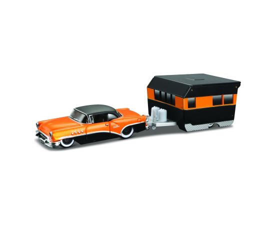 MAISTO DIE CAST 1941 automašīna treileris ceļošanai Tow & Go 1:64, 15368