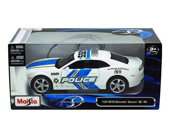 MAISTO Die Cast auto Chevrolet Camaro SS RS Police 2010 1:24 , 31208