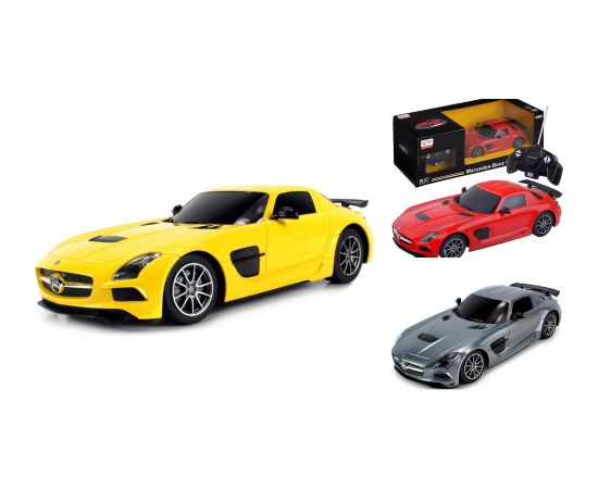 RASTAR radiovadāms auto modelītis Mercedes-Benz SLS AMG Black series 1:18, 54100