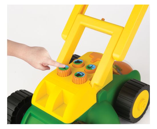 JOHN DEERE toy lawn mower with sound, 35060