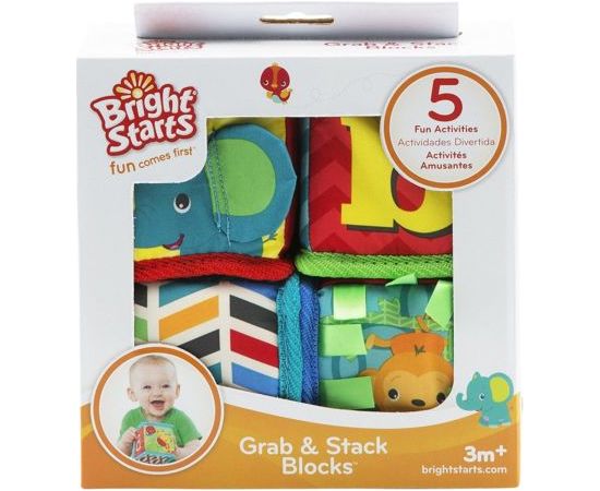 BRIGHT STARTS blocks Grab&Stack, 52160