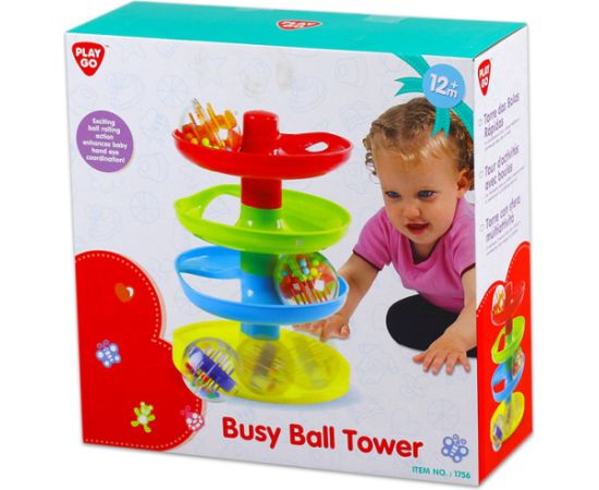 PLAYGO INFANT&TODDLER  busy tall tower, 1756