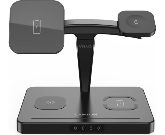 CANYON wireless charger WS-404 15W 4in1 UK Black