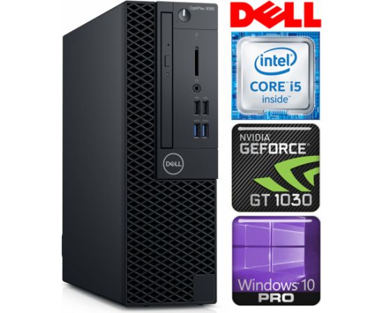 DELL 3060 SFF i5-8500 8GB 256SSD M.2 NVME GT1030 2GB DVD WIN10Pro