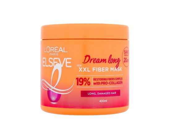 L'oreal Elseve Dream Long / XXL Fiber Mask 400ml