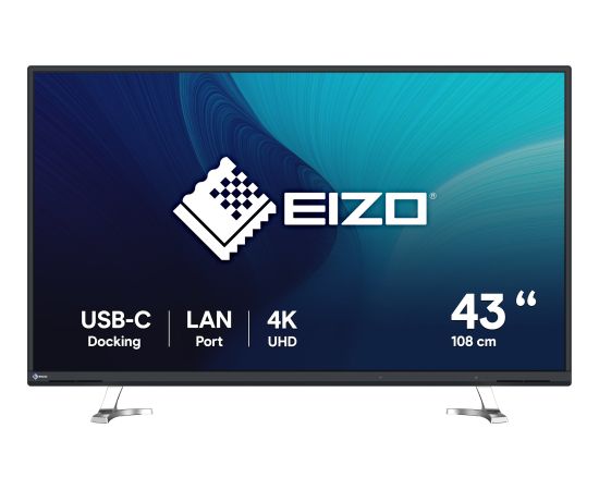 Monitor Eizo EIZO FlexScan EV4340X-BK LED display 108 cm (42.5") 3840 x 2160 px 4K Ultra HD Czarny