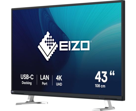 Monitor Eizo EIZO FlexScan EV4340X-BK LED display 108 cm (42.5") 3840 x 2160 px 4K Ultra HD Czarny