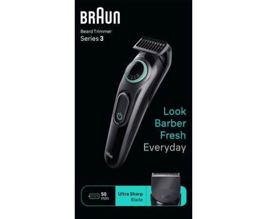 Braun BRAUN BT3411 Beard Trimmer BlkViGr