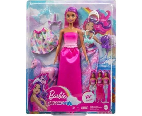 Lalka Barbie Mattel Barbie Dreamtopia Przebieranki Świat fantazji