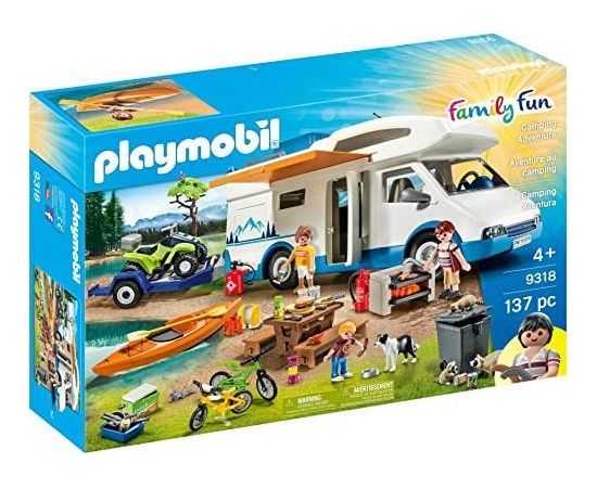 Playmobil Playmobil 9318 - Family Fun, Camping Adventure, od 4 lat