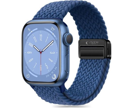 Tech-Protect watch strap NylonMag Apple Watch 42/44/45/49mm, montego blue