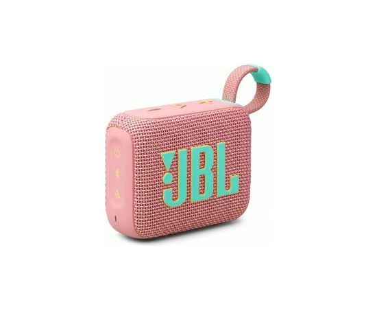 Беспроводная колонка JBL Go 4 Bluetooth розовая EU