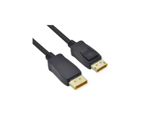 Kabelis Brackton DisplayPort Male - DisplayPort Male 3.0m Balck