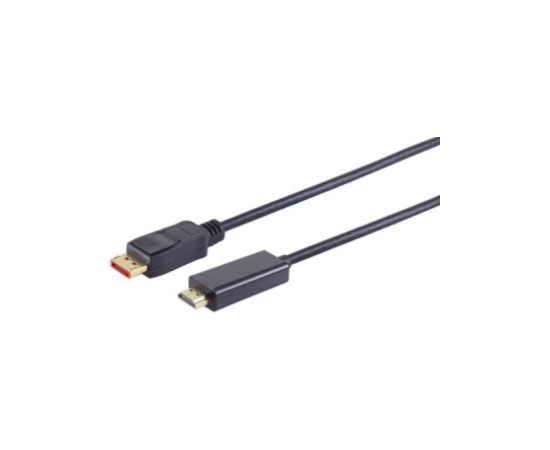 Kabelis Brackton DisplayPort Male - HDMI Male 1.0m Black