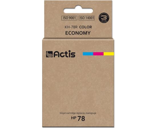 Actis KH-78R Ink Cartridge (replacement for HP 78 C6578D; Standard; 36 ml; colour)