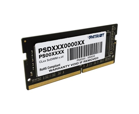 Memory module PATRIOT SIGNATURE DDR4 SO-DIMM 8GB 3200MHz (PSD48G32002S)