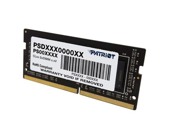 Memory module PATRIOT SIGNATURE DDR4 SO-DIMM 8GB 3200MHz (PSD48G32002S)