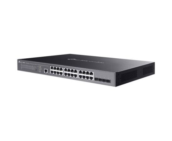 Switch TP-LINK Omada SG3428XMPP Rack 24x10Base-T / 100Base-TX / 1000Base-T 4xSFP+ 1xConsole 1 PoE+ ports 16 500 Watts SG3428XMPP