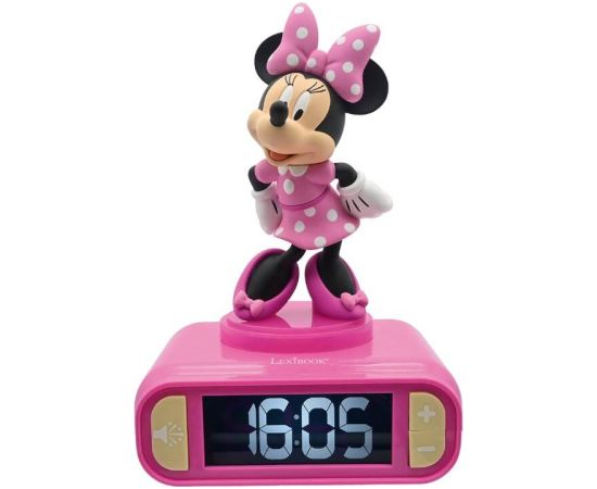 Minnie Lexibook alarm clock with light