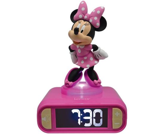 Minnie Lexibook alarm clock with light