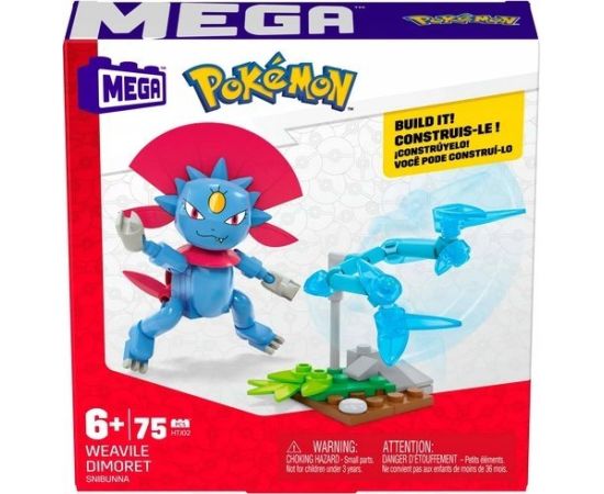 Mattel Mega Construx Weavile Dimoret 75el. GDW29 HTJ02