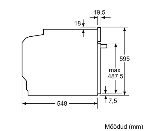 Bosch HBG7742B1 Black Series 8 71L pirolītiskā tīrīšana, melna - Iebūvējama elektriskā cepeškrāsns