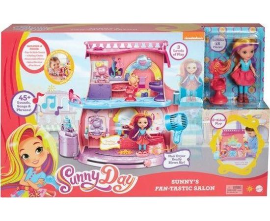 Mattel Barbie Sunny Day Sunny skaistumkopšanas salons (GKT65)