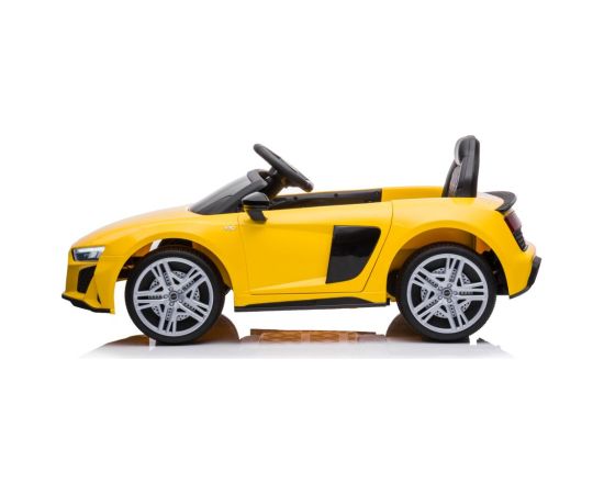 Lean Cars Electric Ride On Car Audi R8 Lift A300 Yellow