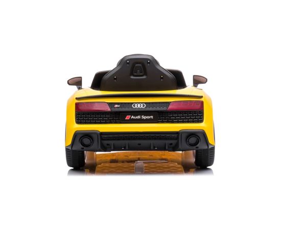 Lean Cars Electric Ride On Car Audi R8 Lift A300 Yellow