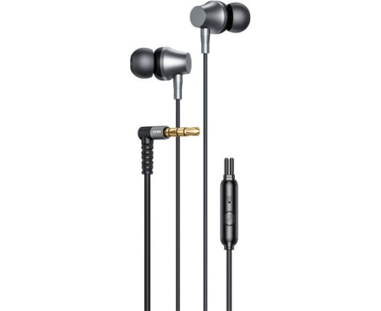 Wired in-ear headphones VFAN M17, 3.5mm jack (black)