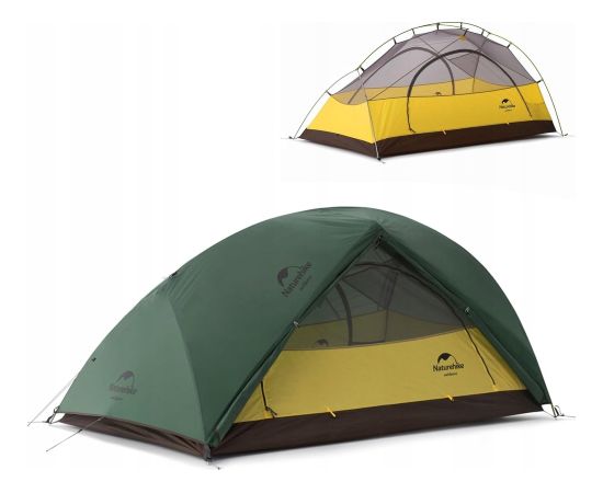 Namiot turystyczny Naturehike Namiot NATUREHIKE Star River 2 210t NH17T012 - zielony